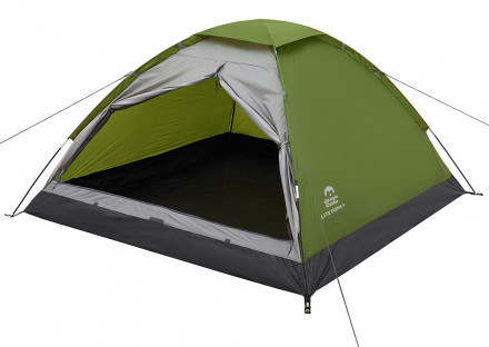 Палатка Lite Dome 4 Jungle Camp, четырехместная, синий/серый цвет