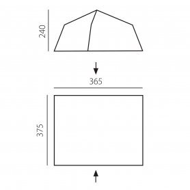 Шатер Camp зеленый, Btrace