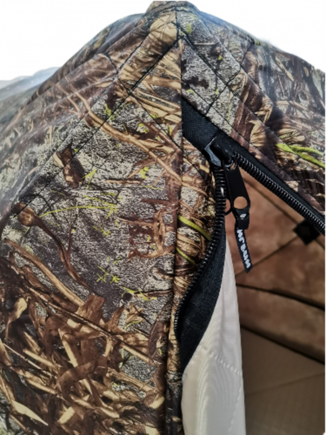 Походная Баня Премиум, камуфляж, композит 9 мм (трехслойная)