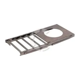 Решетка костровая усиленная 66*30*26 см с подставкой под казан в чехле, Следопыт