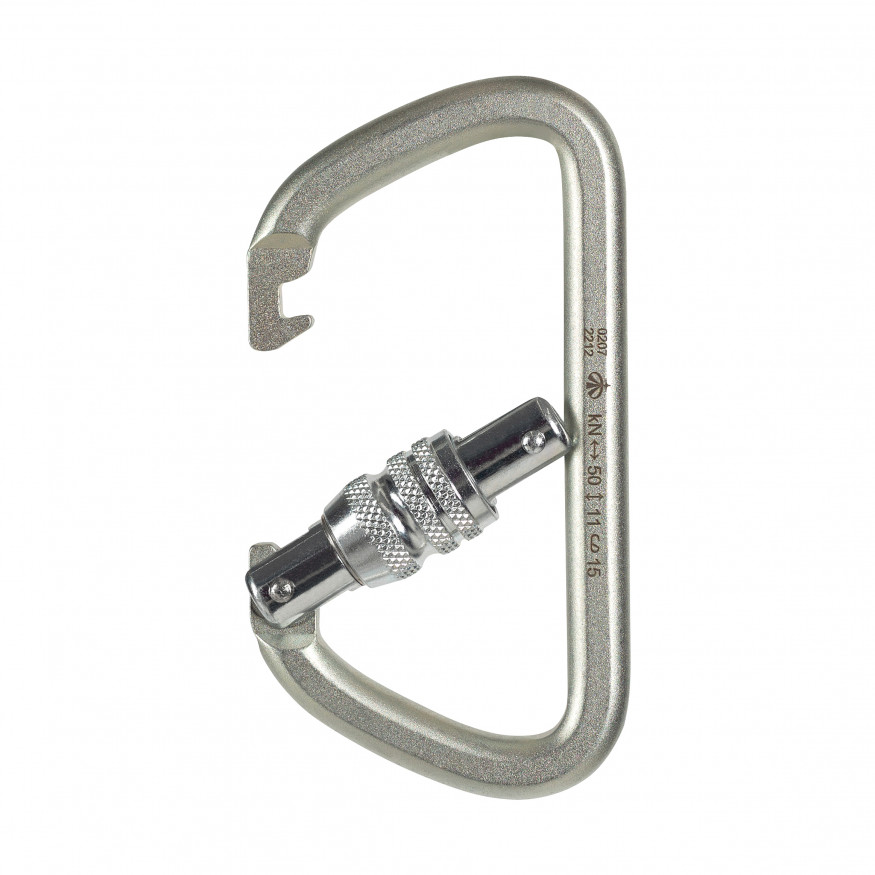 Карабин трапеция стальной, Вертикаль