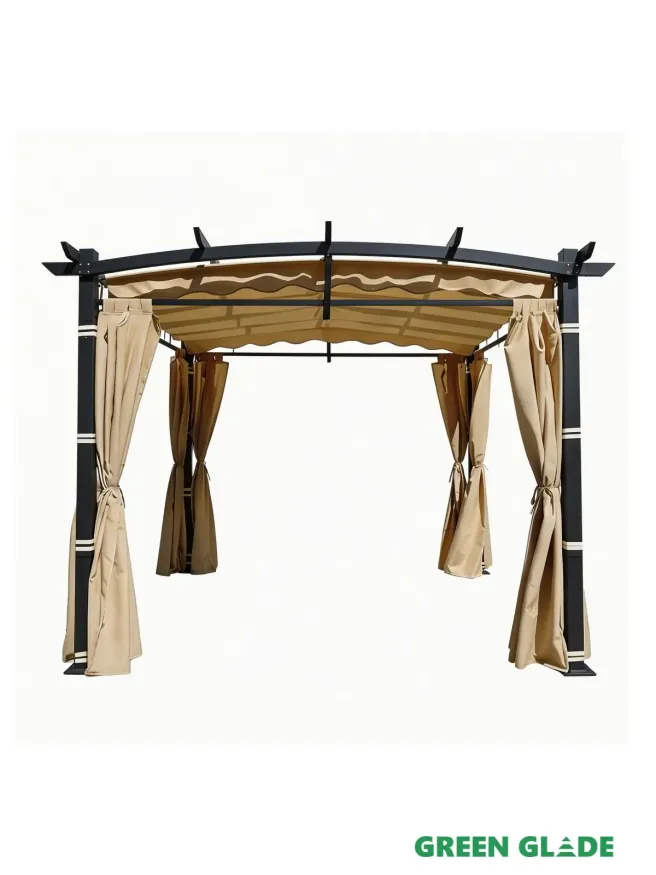 Шатер-беседка 72601 3х3х2,32 м полиэстер, Green Glade