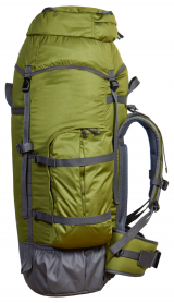 Рюкзак туристический Конжак 100 v3 зеленый-серый, Манарага