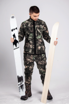 Лыжи Лесные, дерево, длина 165 см, ширина 110 мм