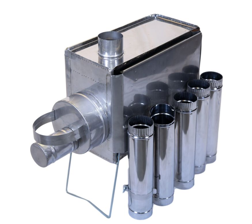 Печь походная Век Эконом-Стандарт туристическая, стационарный экран