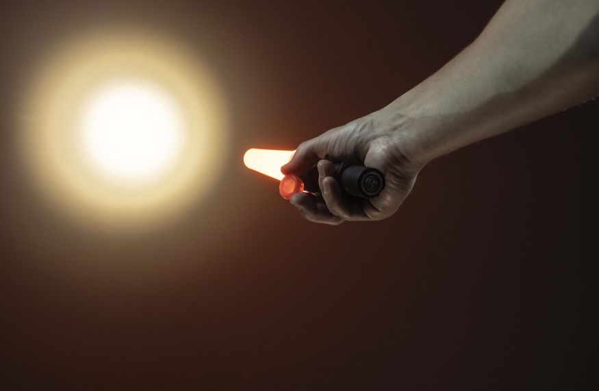 Оранжевый сигнальный жезл для фонарей Armytek ATW-01