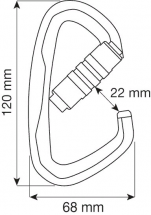 Карабин Atlas 2Lock, CAMP