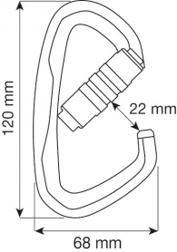 Карабин Atlas 2Lock, CAMP