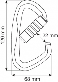 Карабин Atlas 3Lock, CAMP
