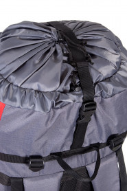 Рюкзак туристический Оптимал 2, серо-красный, 80 л, ТАЙФ