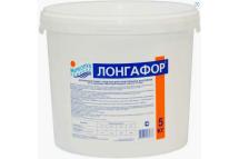 Дезинфицирующее средство "Лонгафор", таблетки 100 г, для воды в бассейне, 5 кг