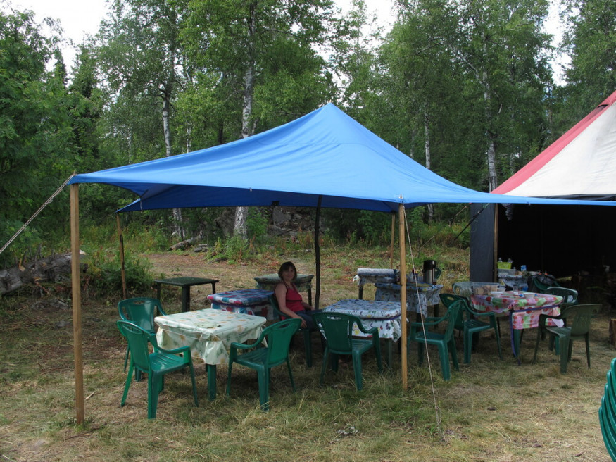 Тент Век 6х6 костровой