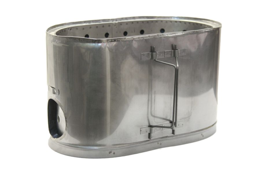 Турбопечка щепочница Век Овал