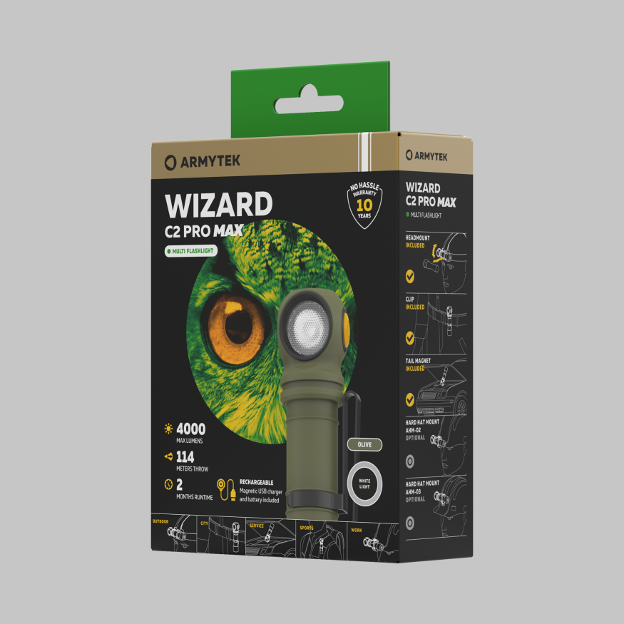 Armytek Wizard C2 Pro Max Olive