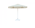 Зонт круглый (d=2.5 м, 8 спиц) алюминиевый, с воланом