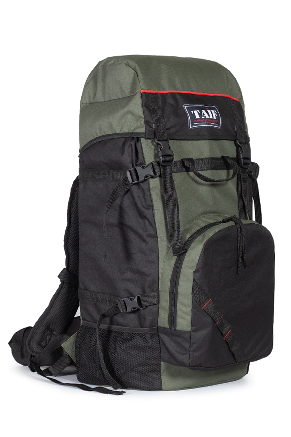 Рюкзак туристический Турист Лайт 1, ПВХ 600, олива/черный, 100 л, ТАЙФ