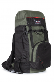 Рюкзак туристический Турист Лайт 1, ПВХ 600, олива/черный, 120 л, ТАЙФ