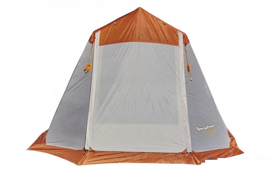 Палатка RockLand Camper 5 белый/оранжевый цвет