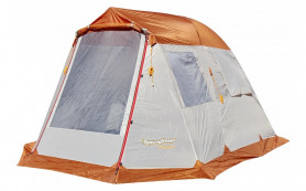 Палатка RockLand Camper 5 белый/оранжевый цвет