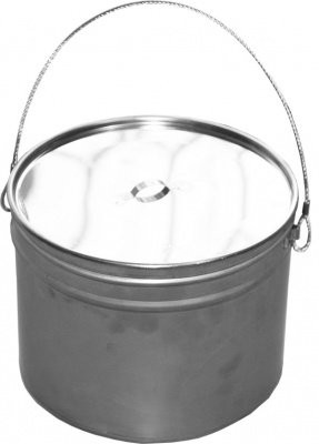 Котел Век круглый с крышкой 7л