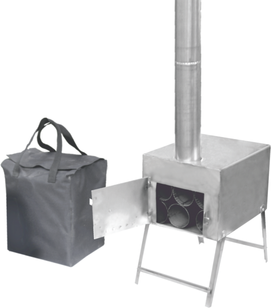 Печь походная из титана, Роза Ветров