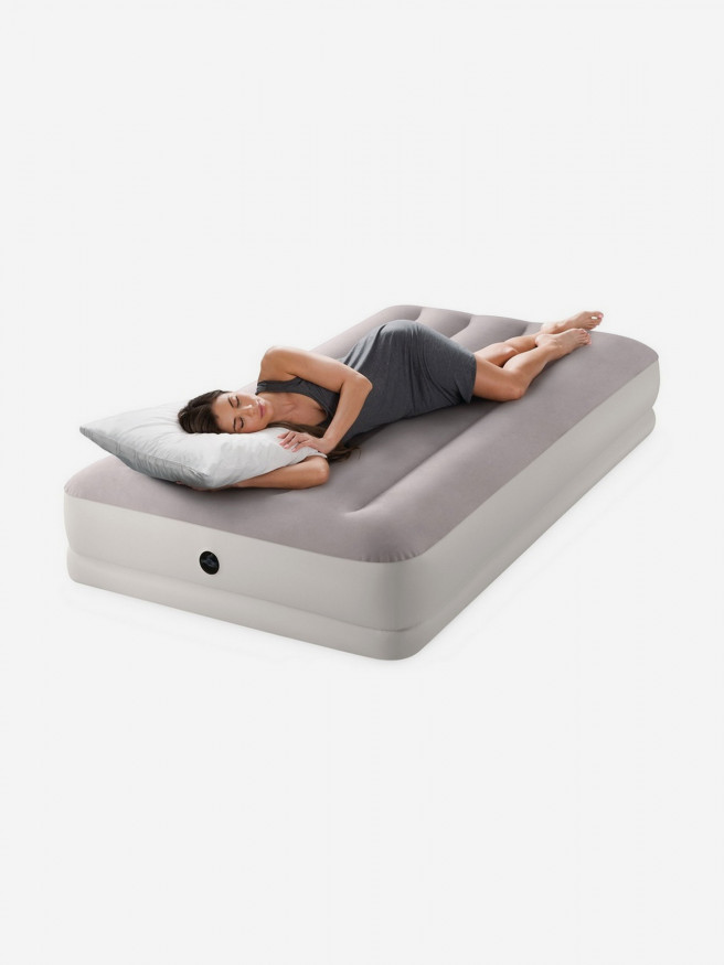 Кровать надувная PRESTIGE MID-RISE, Twin, 99х191х30 см, с насосом USB
