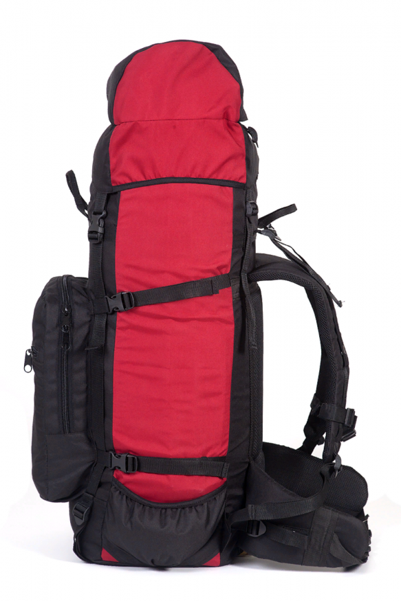 Рюкзак туристический Оптимал 1  черн.вишня, 60 л, ТАЙФ