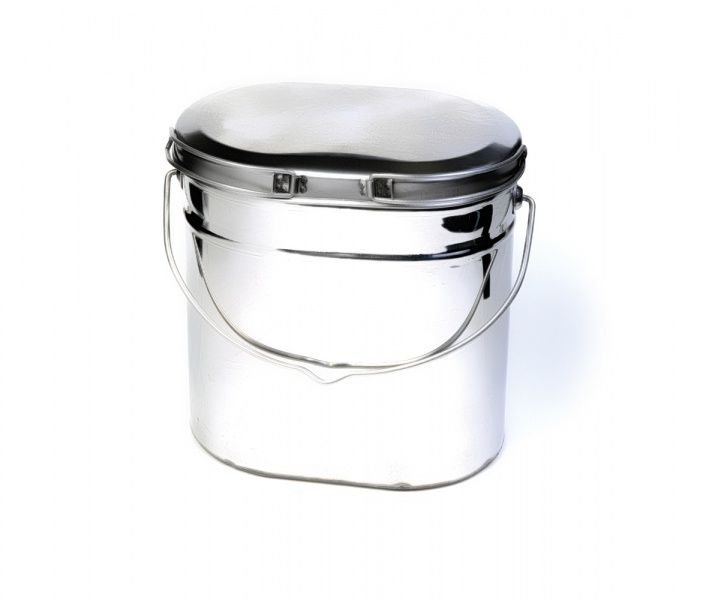 Котелок высокий 5,0 л крышка с ручками Роза Ветров