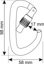 Карабин ORBIT LOCK, CAMP