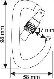 Карабин ORBIT LOCK, CAMP