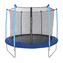 Батут уличный с сеткой 10-футовый (3 ножки 6 стоек) без верх.кольца